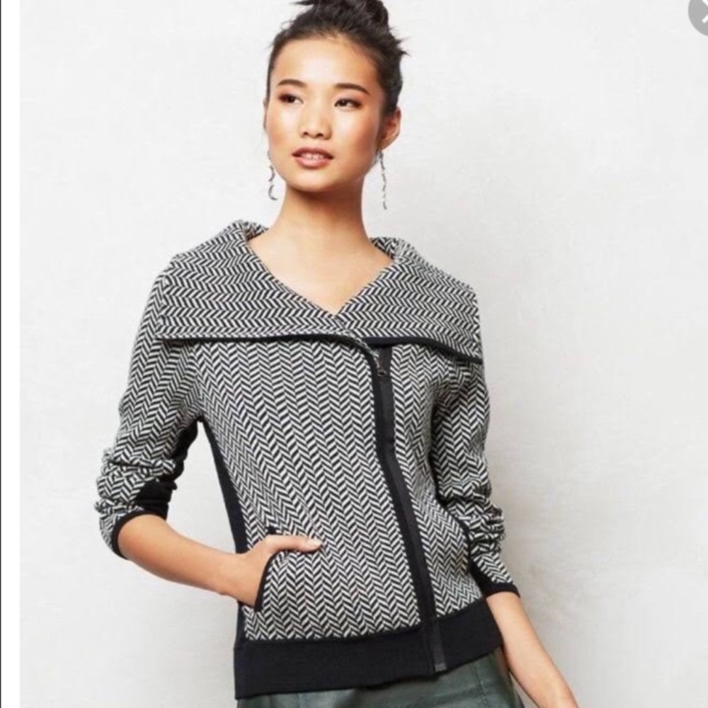 Sparrow Moto sweater jacket